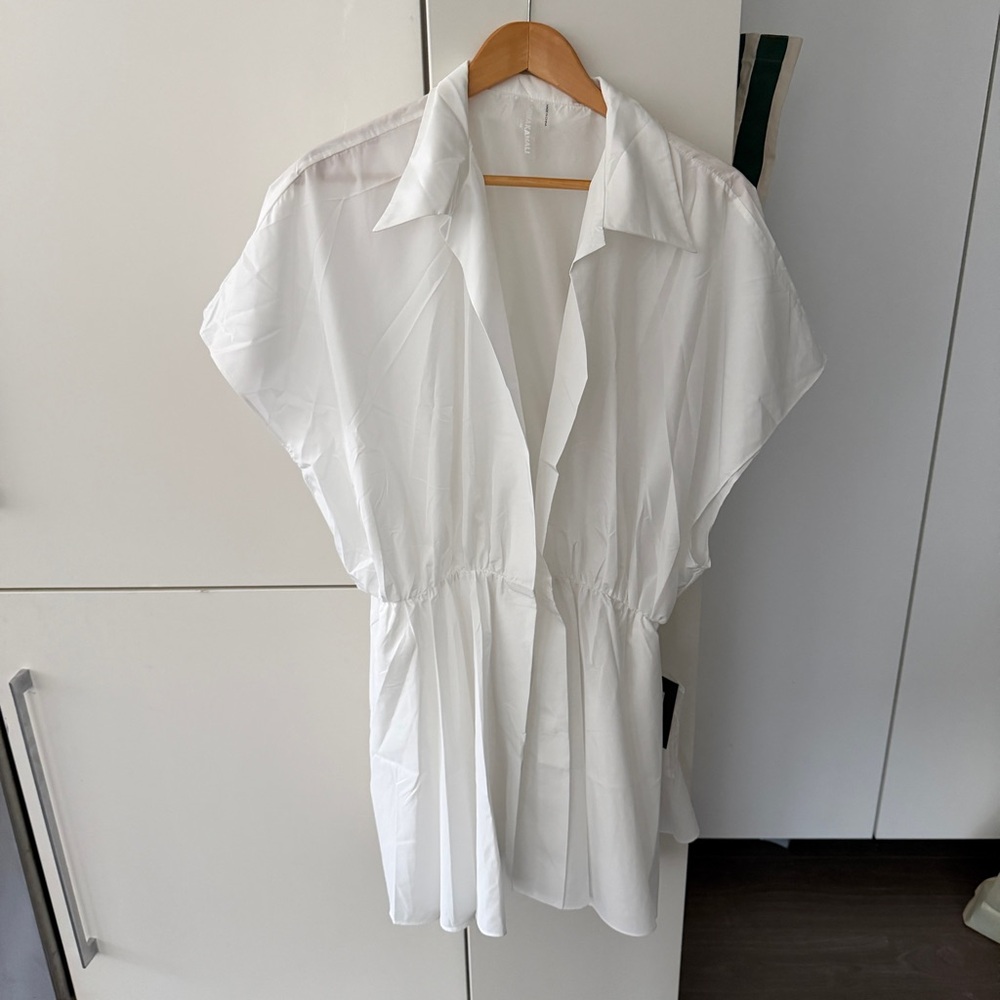 Norma Kamali White Dress